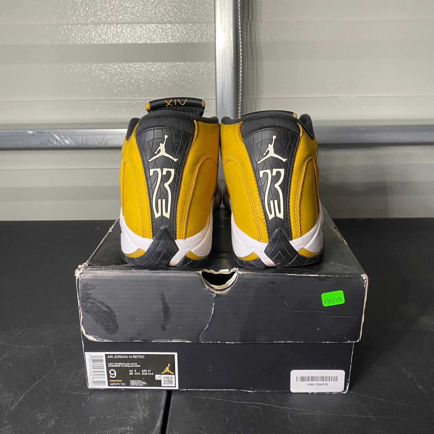 Size 9 - AJ 14 Retro Light Ginger