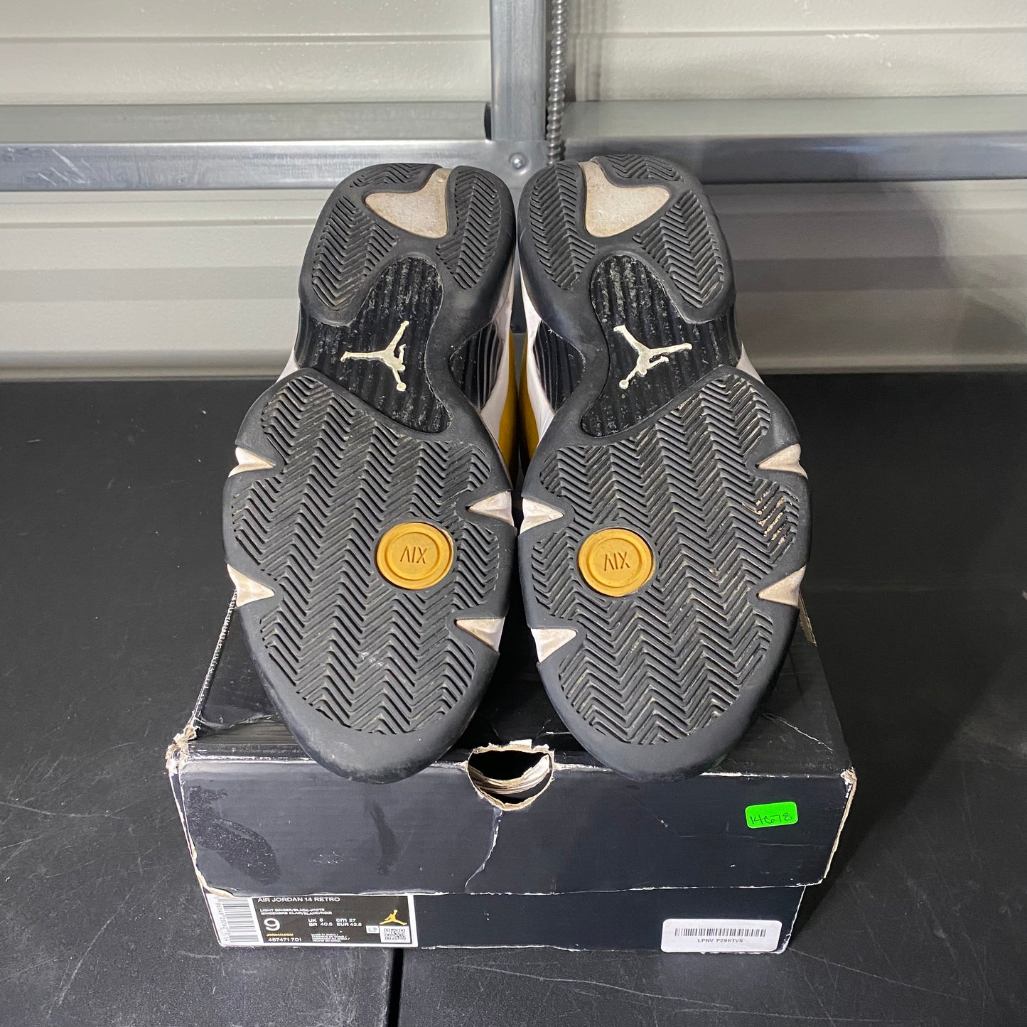 Size 9 - AJ 14 Retro Light Ginger