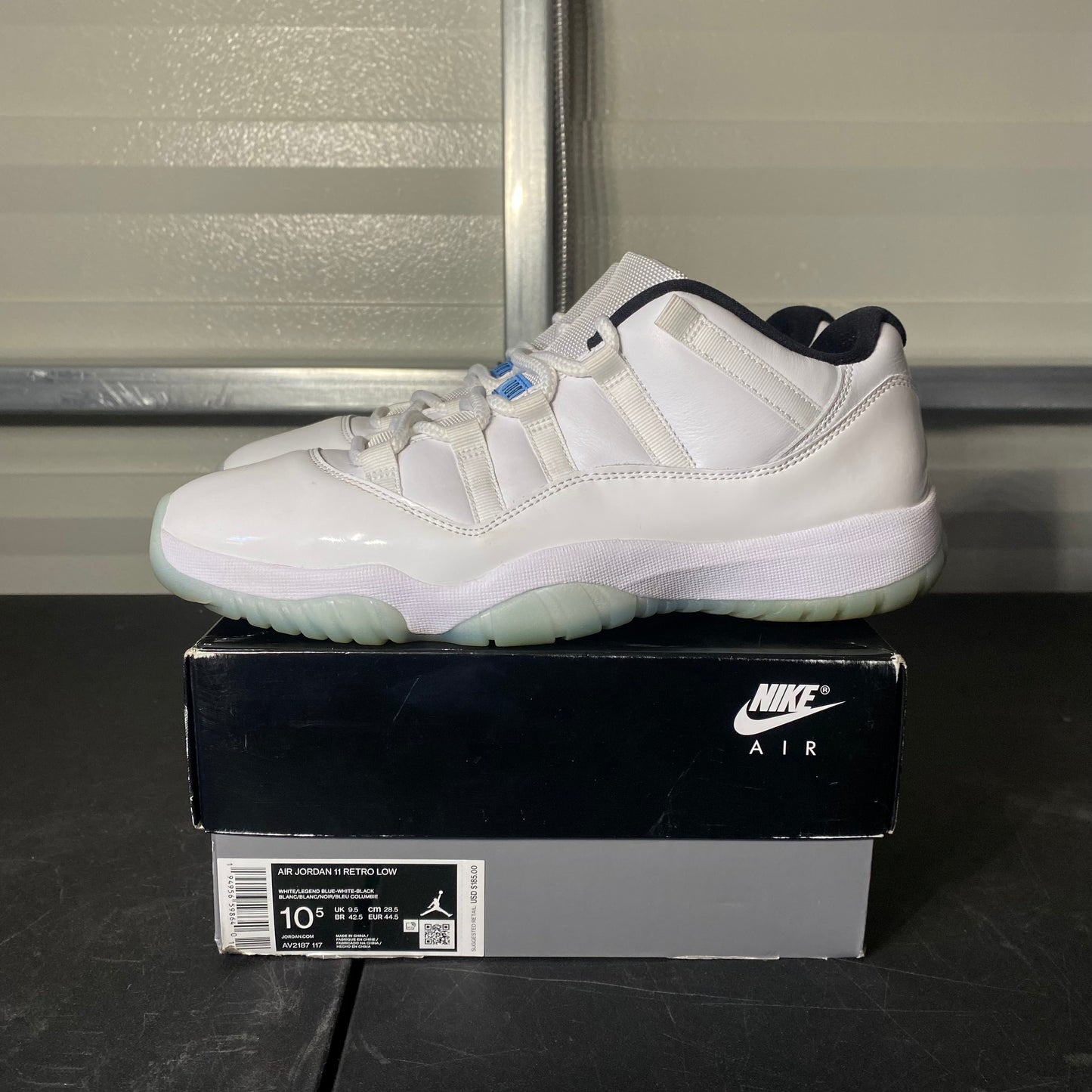Size 10.5 - AJ 11 Retro Low Legend Blue