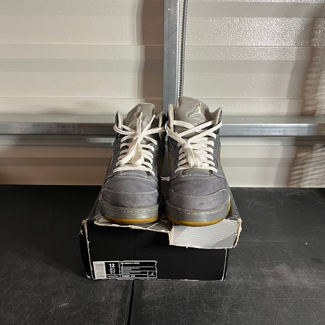 Size 12 - AJ 5 Retro Wolf Grey