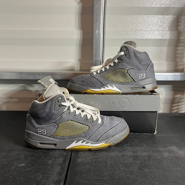 Size 12 - AJ 5 Retro Wolf Grey