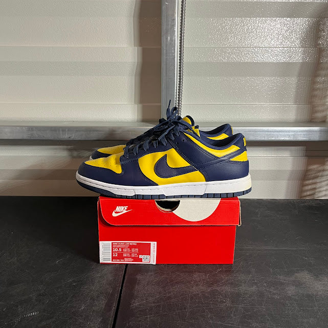 Size 10.5 - Dunk Low Michigan