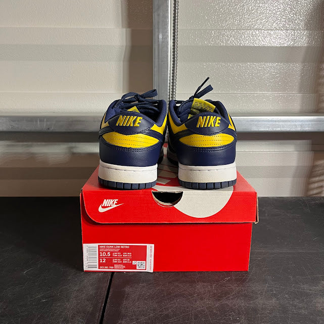 Size 10.5 - Dunk Low Michigan