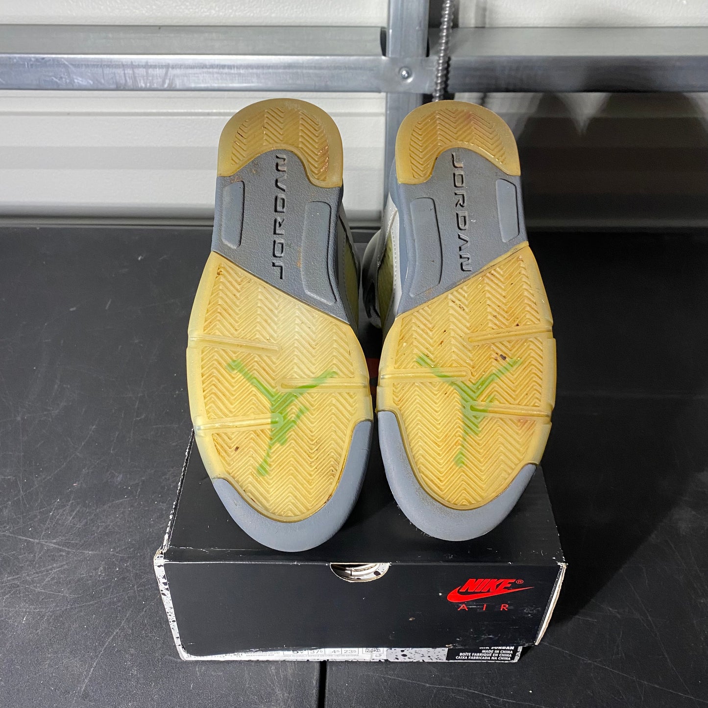 Size 5Y - AJ 5 Retro Green Bean