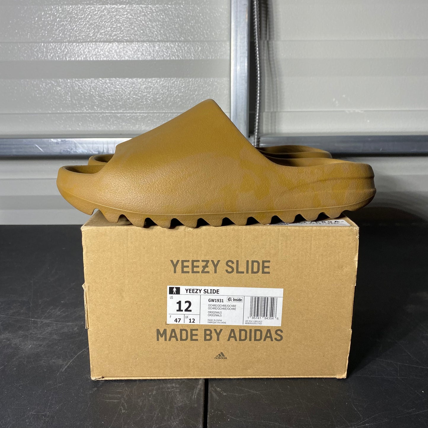 Size 12 - YZY Slide Ochre