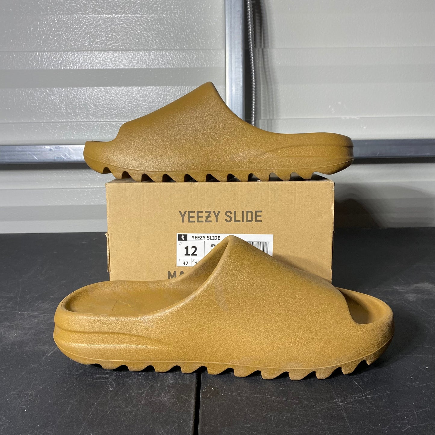Size 12 - YZY Slide Ochre