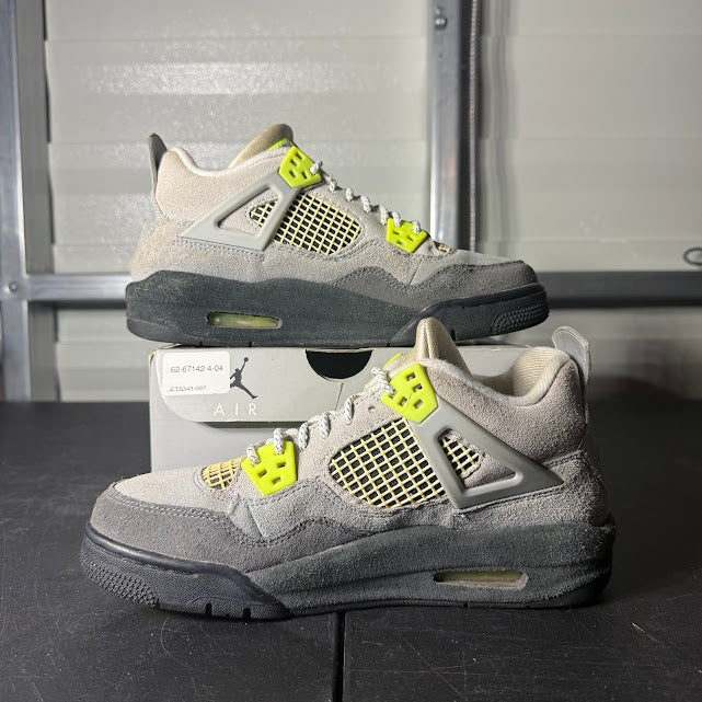 Size 6Y - AJ 4 Retro Neon 95
