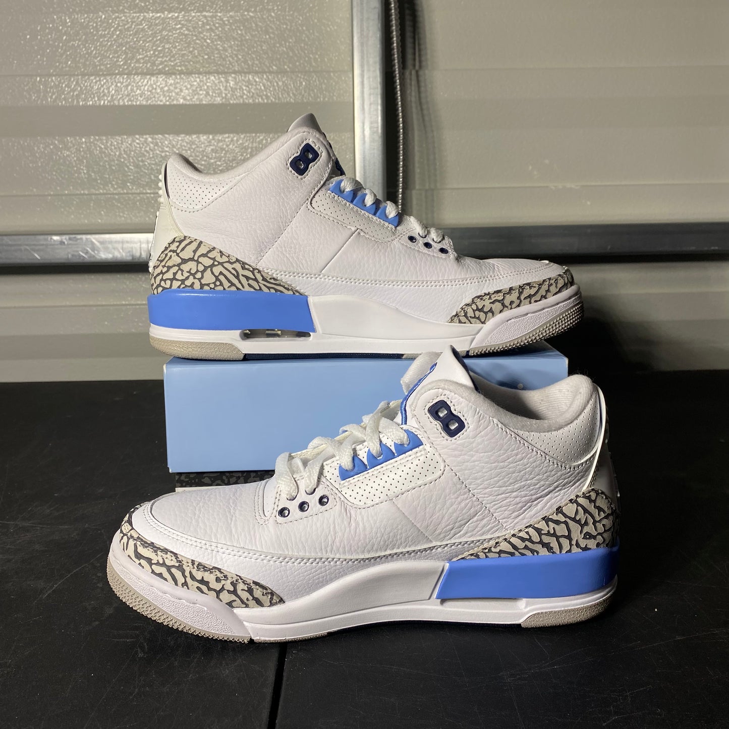 Size 8 - AJ 3 Retro UNC