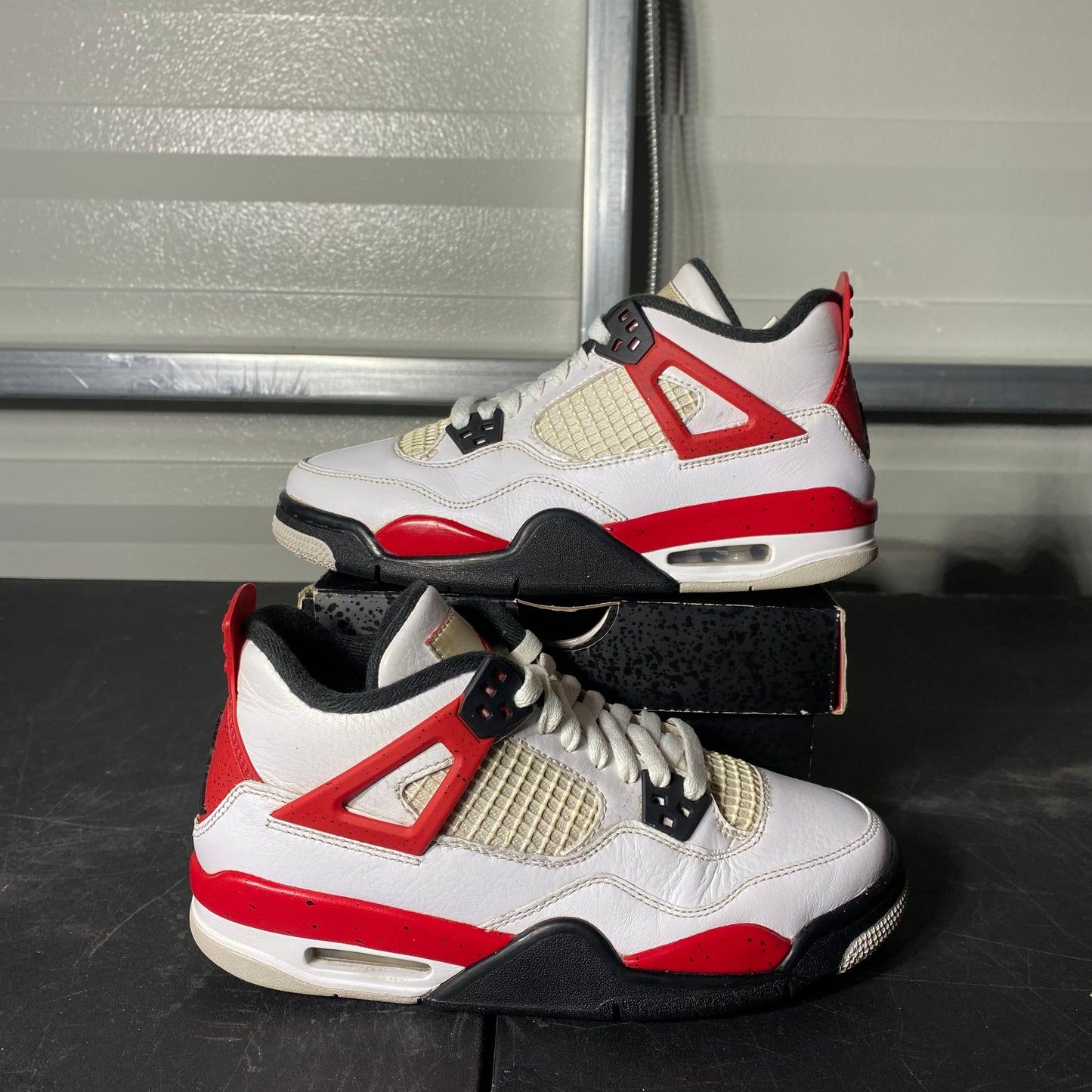 Size 5Y - AJ 4 Retro Red Cement