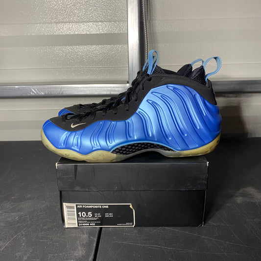Size 10.5 - Air Foamposite One Royal