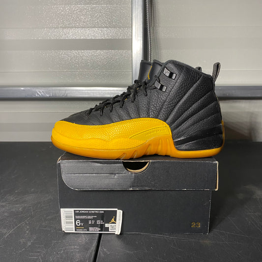 Size 6Y - AJ 12 Retro University Gold
