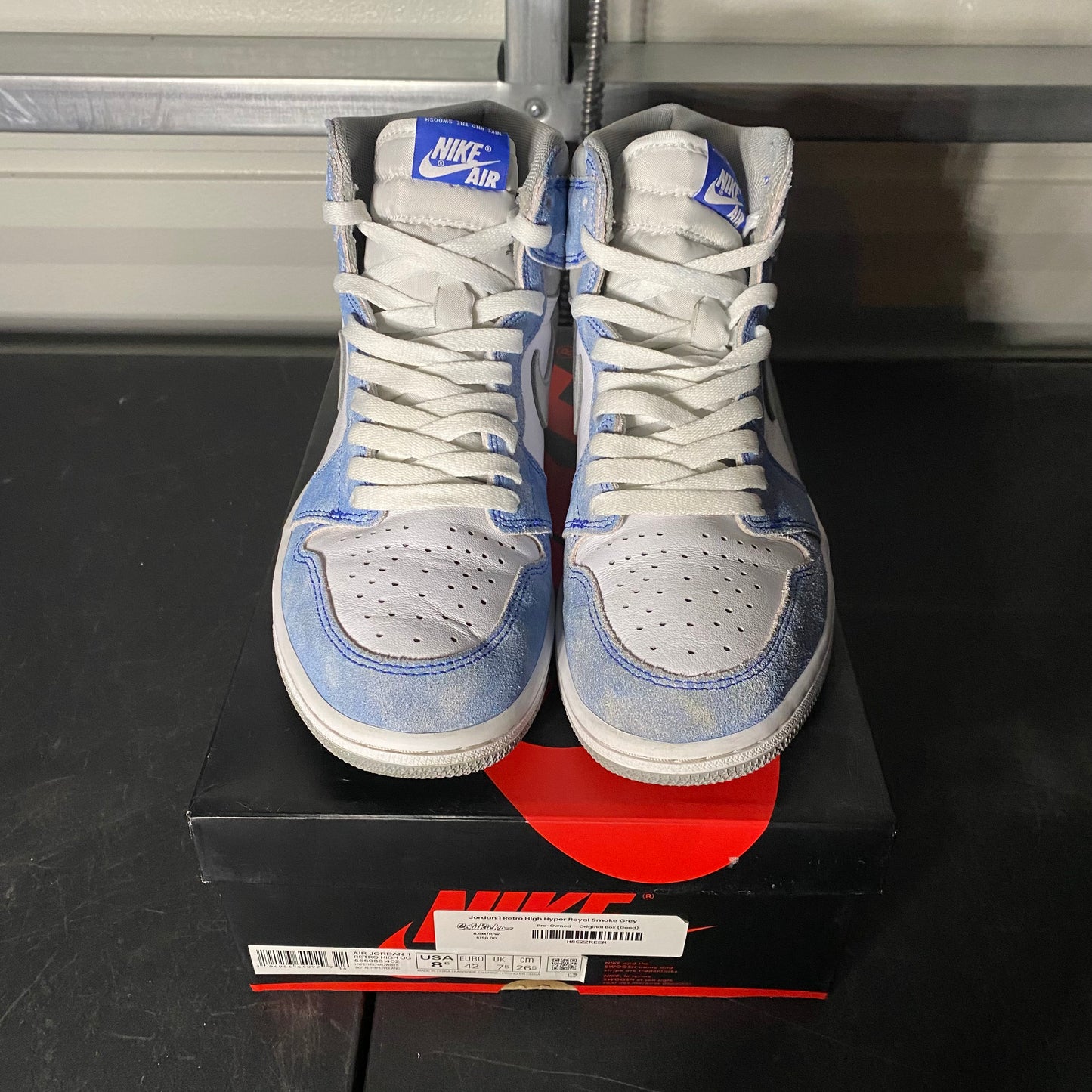Size 8.5 - AJ 1 Retro High Hyper Royal