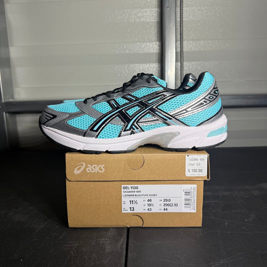 Size 11.5 - ASICS Gel-1130 Larimar Blue Pure Silver