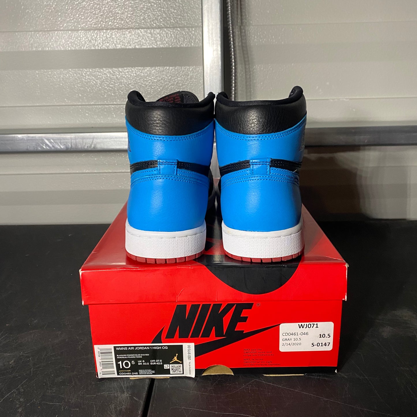 Size 10.5W - AJ 1 Retro High UNC to Chicago