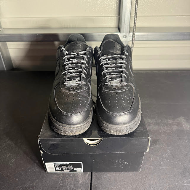 Size 12 - AF 1 Low Supreme Black