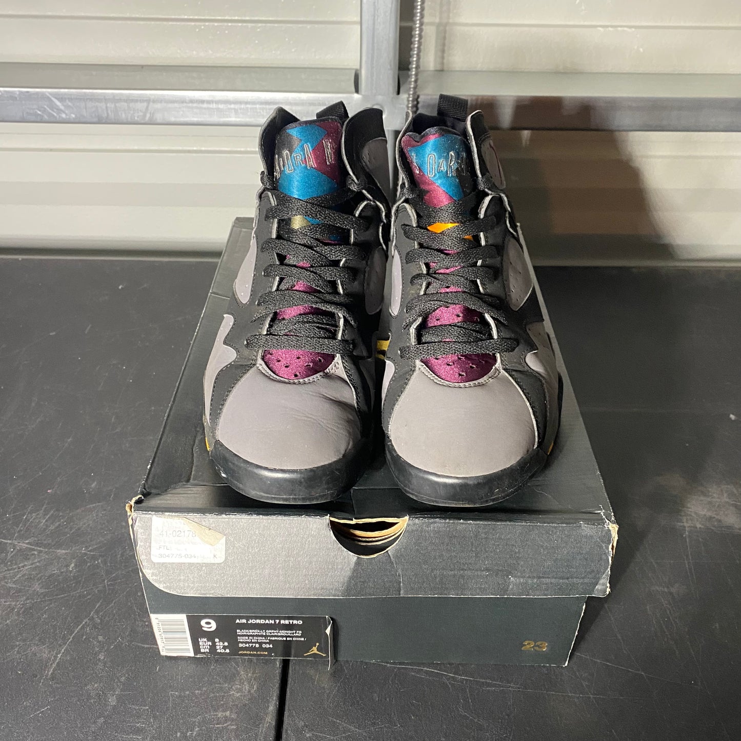 Size 9 - AJ 7 Retro Bordeaux