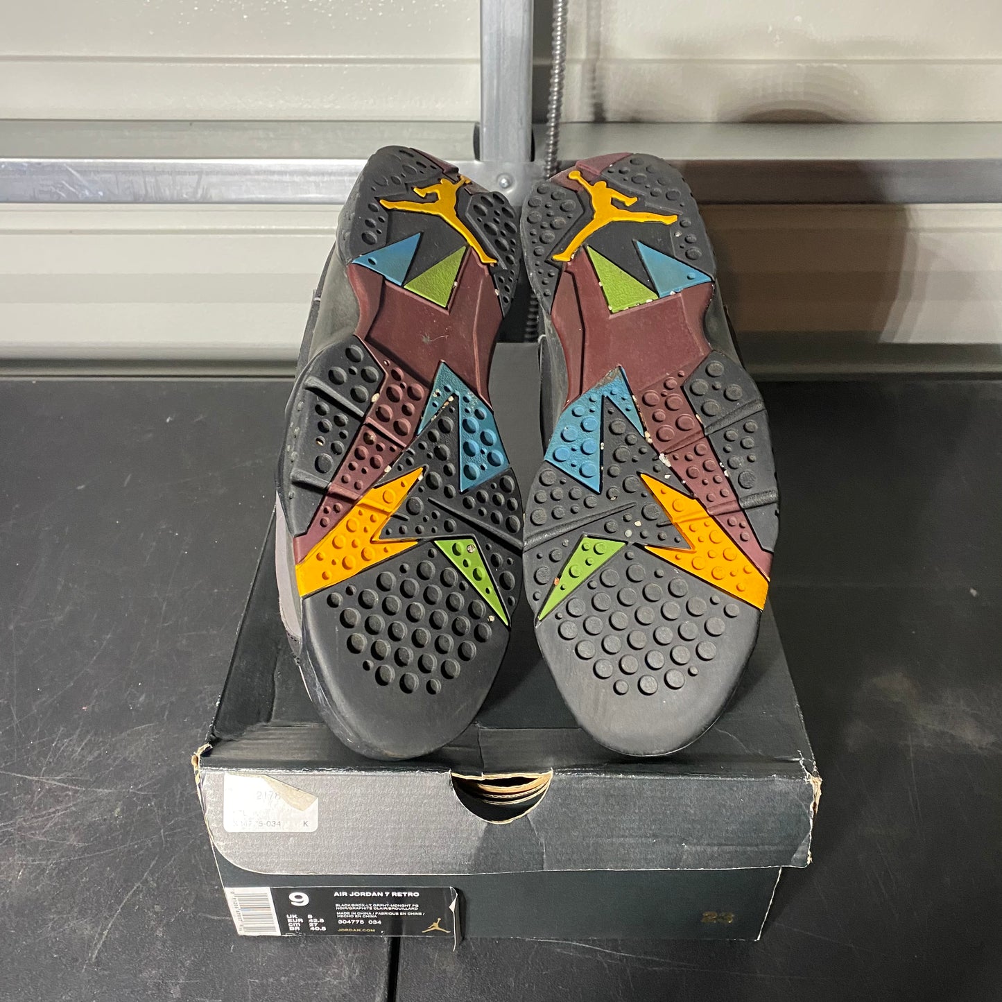 Size 9 - AJ 7 Retro Bordeaux