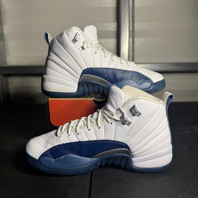 Size 7Y - AJ 12 Retro French Blue