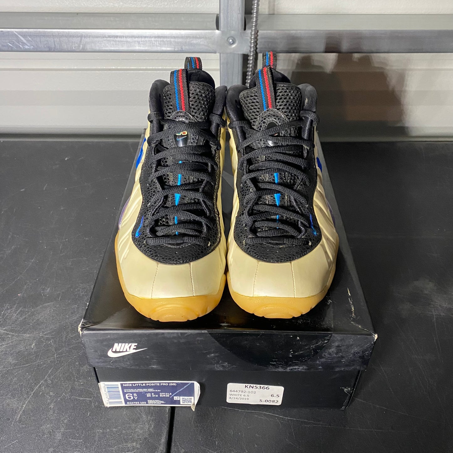 Size 6.5Y - Air Foamposite One Light Orewood Brown