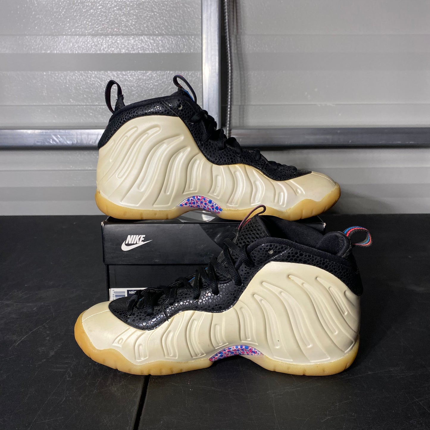 Size 6.5Y - Air Foamposite One Light Orewood Brown