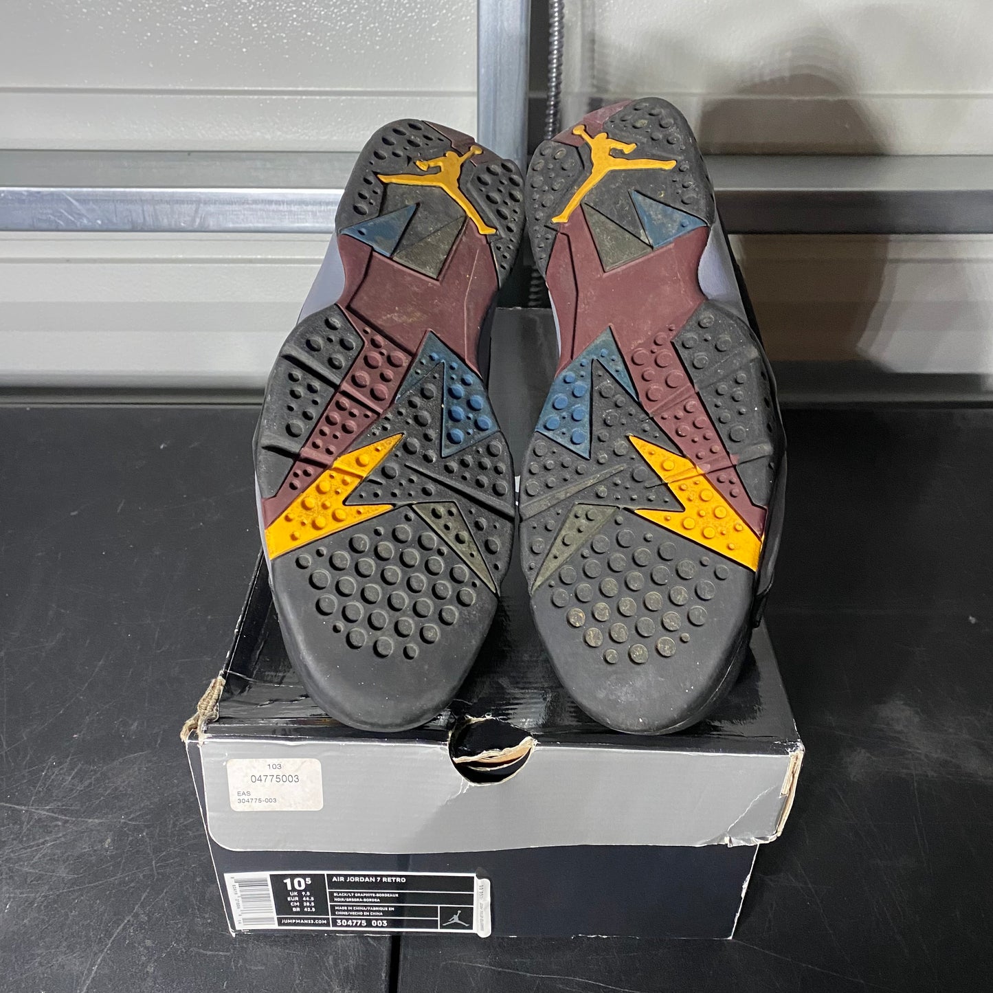 Size 10.5 - AJ 7 Retro Bordeaux