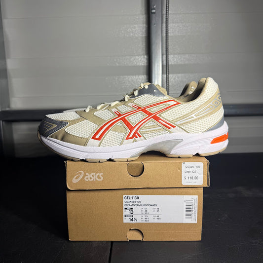 Size 13 - ASICS Gel-1130 Cream Orange