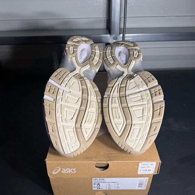 Size 13 - ASICS Gel-1130 Cream Orange
