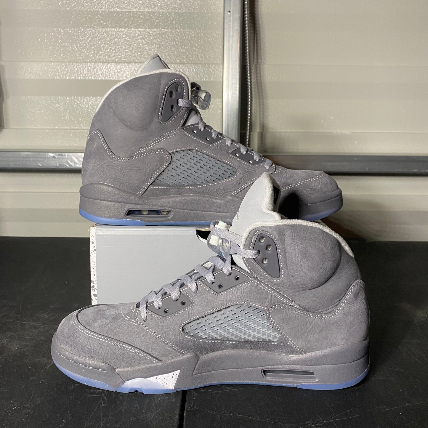Size 12 - AJ 5 Retro Wolf Grey