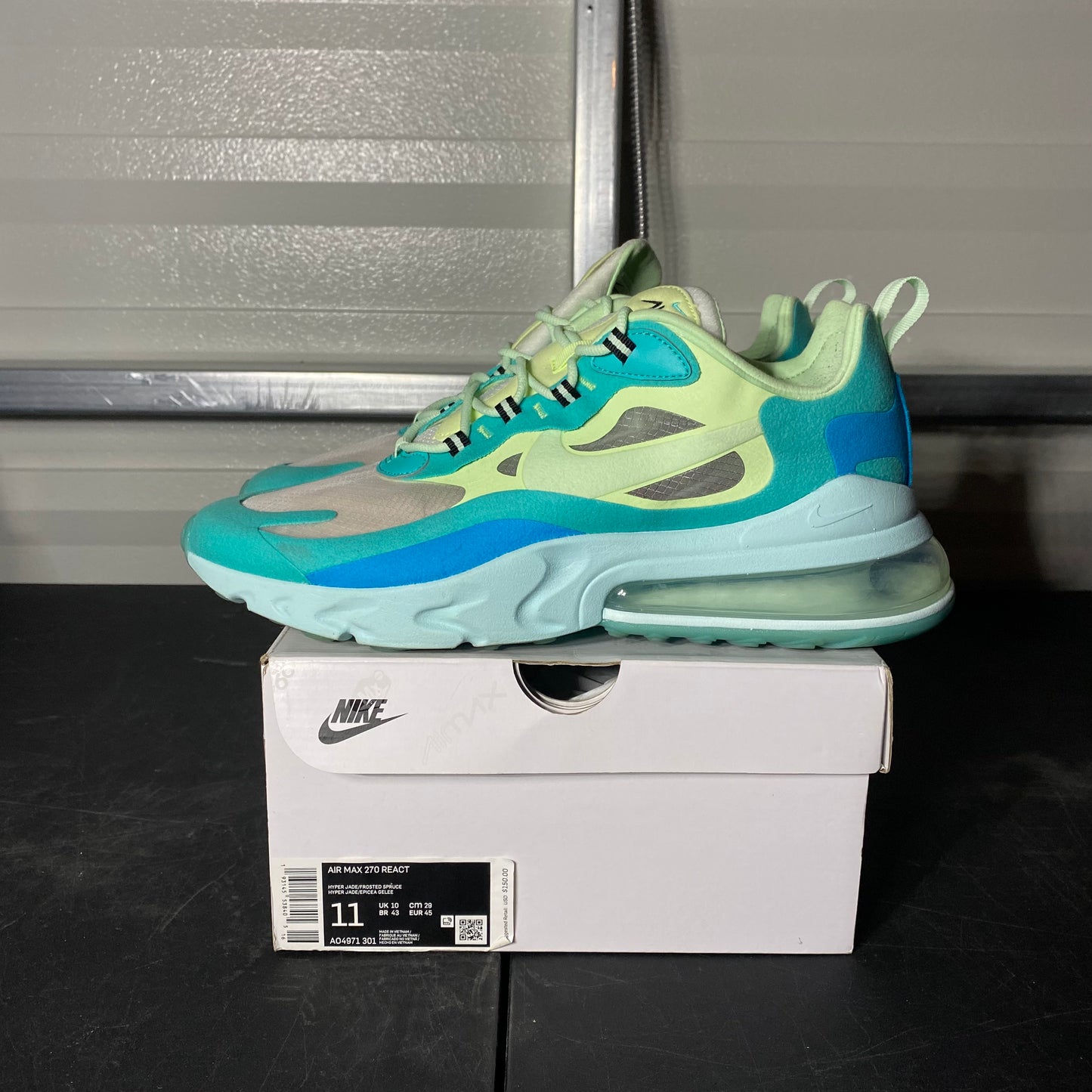 Size 11 - AM 270 Hyper Jade