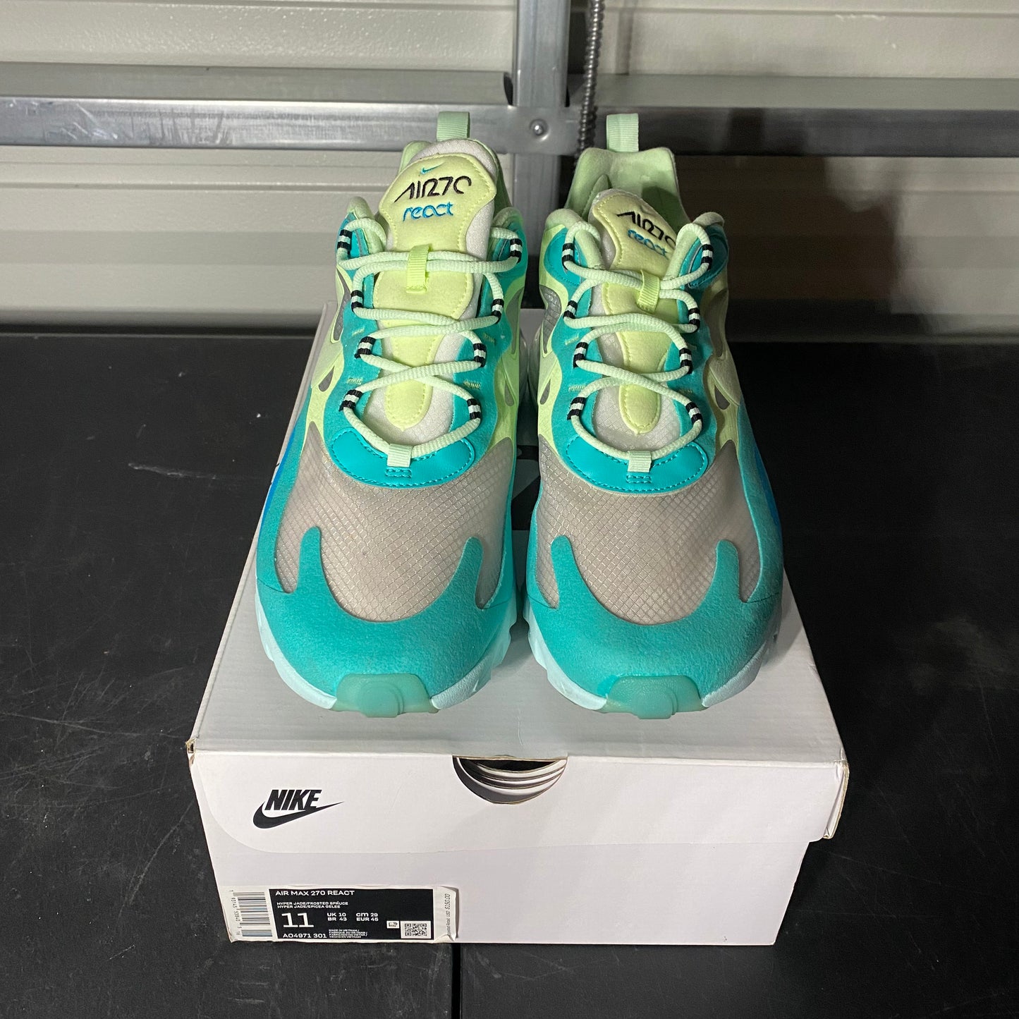 Size 11 - AM 270 Hyper Jade