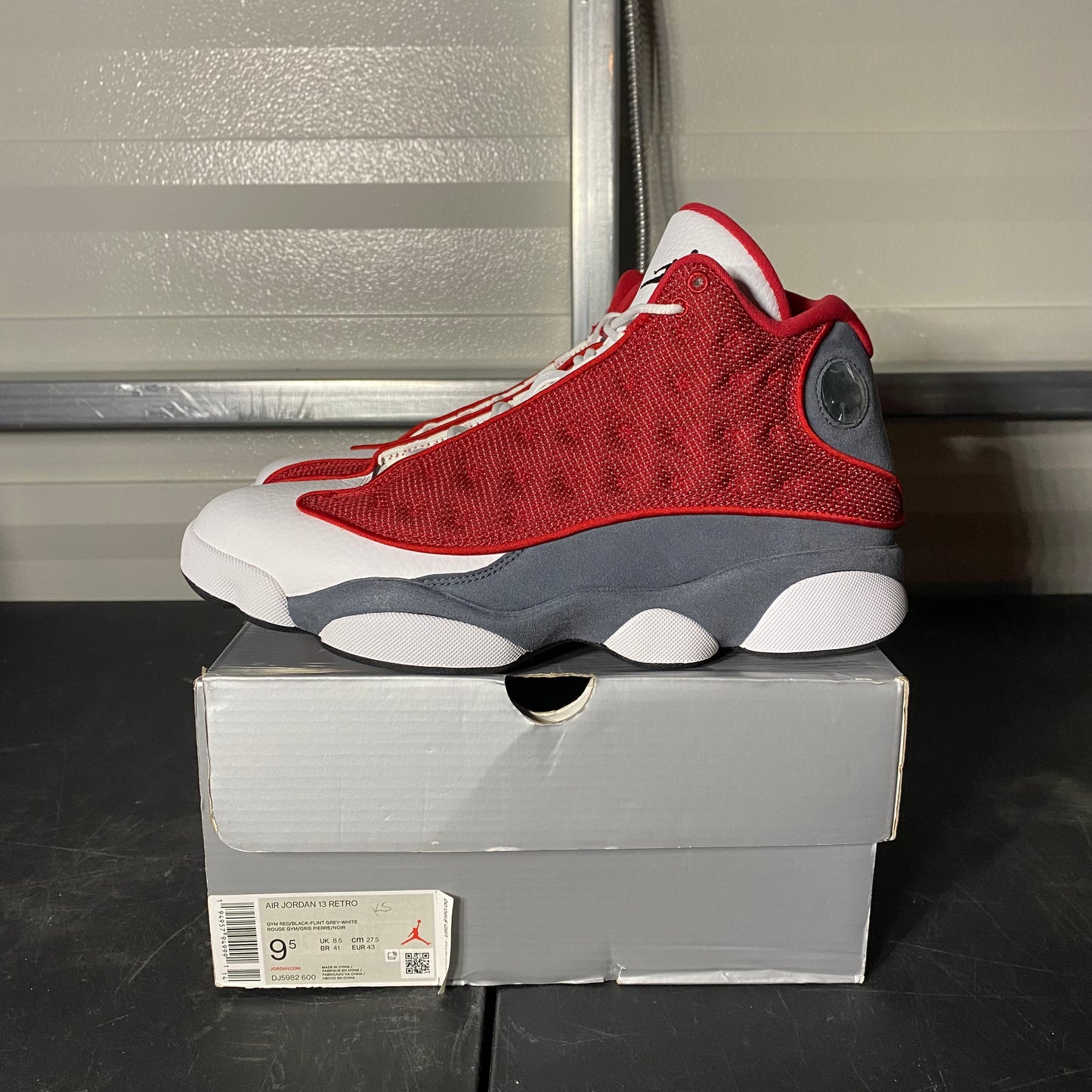 Size 9.5 - AJ 13 Retro Red Flint