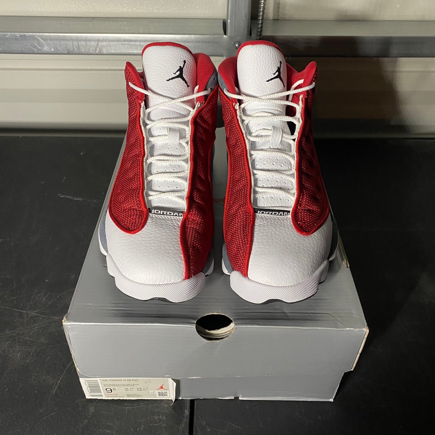 Size 9.5 - AJ 13 Retro Red Flint
