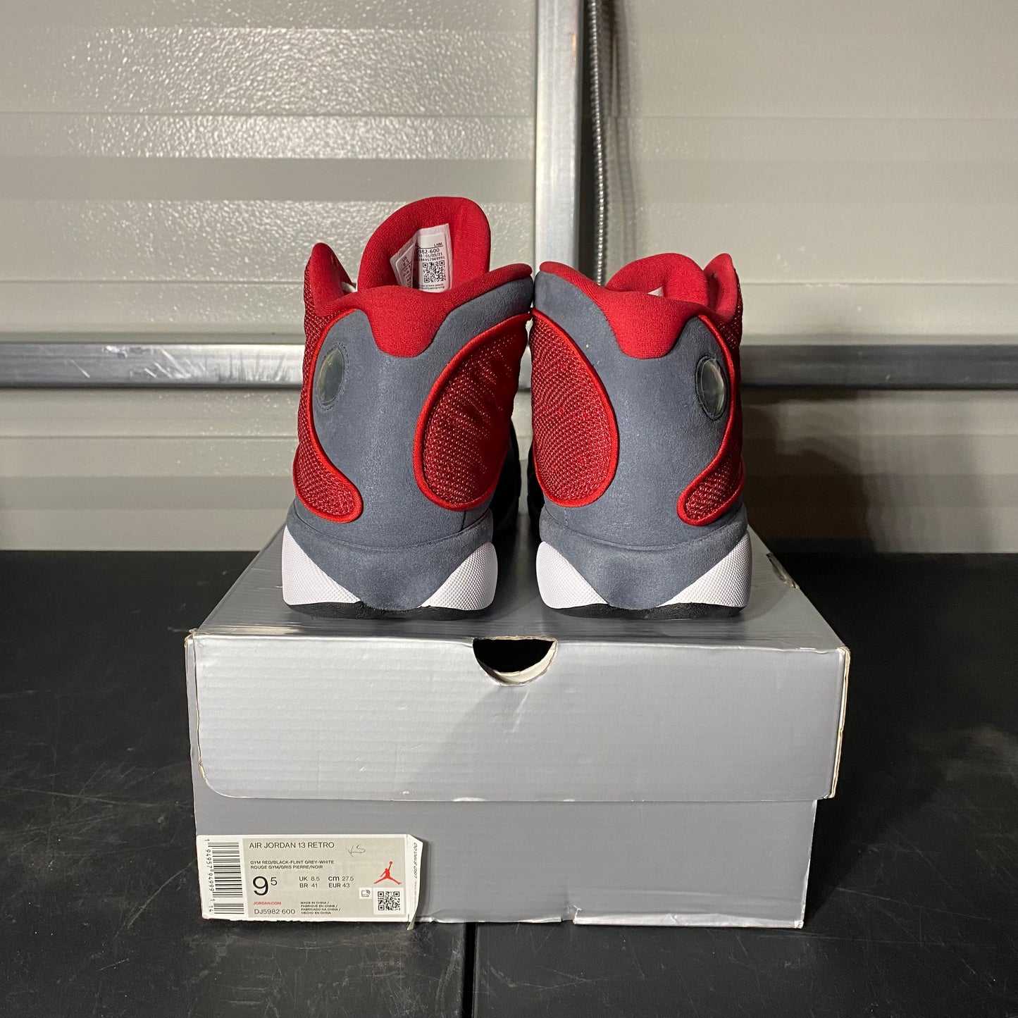 Size 9.5 - AJ 13 Retro Red Flint