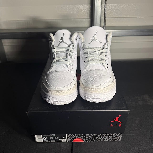 Size 9.5 - AJ 3 Retro Pure Money