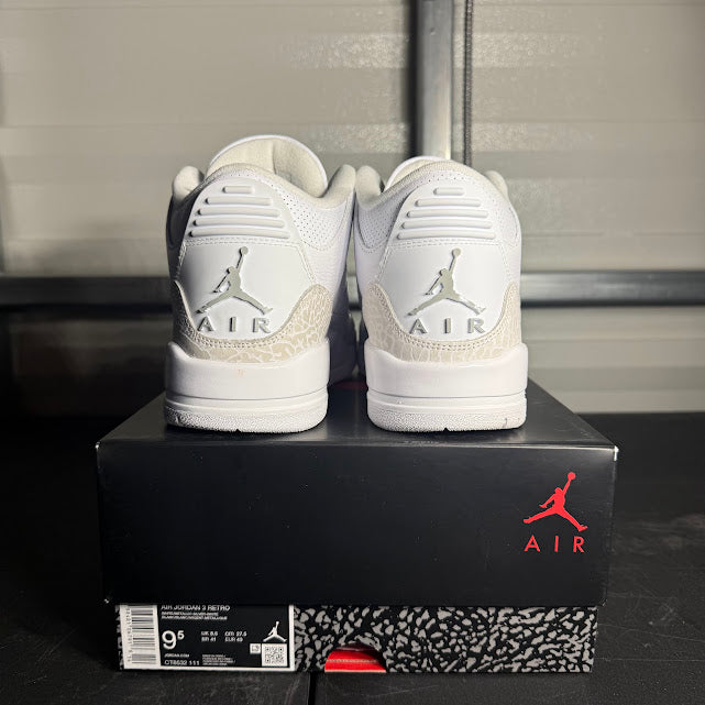 Size 9.5 - AJ 3 Retro Pure Money