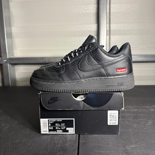 Size 8 - AF 1 Low Supreme Black