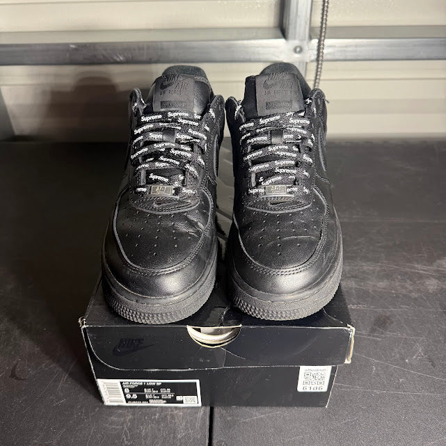 Size 8 - AF 1 Low Supreme Black