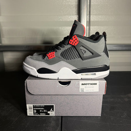 Size 9 - AJ 4 Retro Infrared