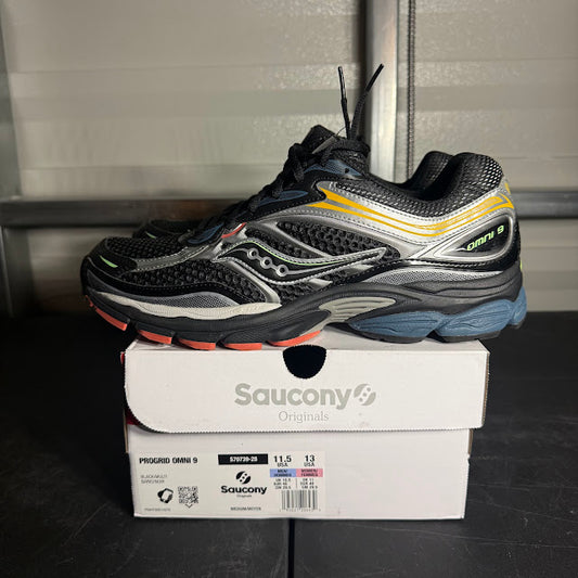 Size 11.5 - Saucony Progrid Omni 9 Black