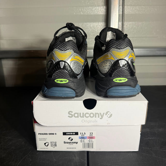 Size 11.5 - Saucony Progrid Omni 9 Black