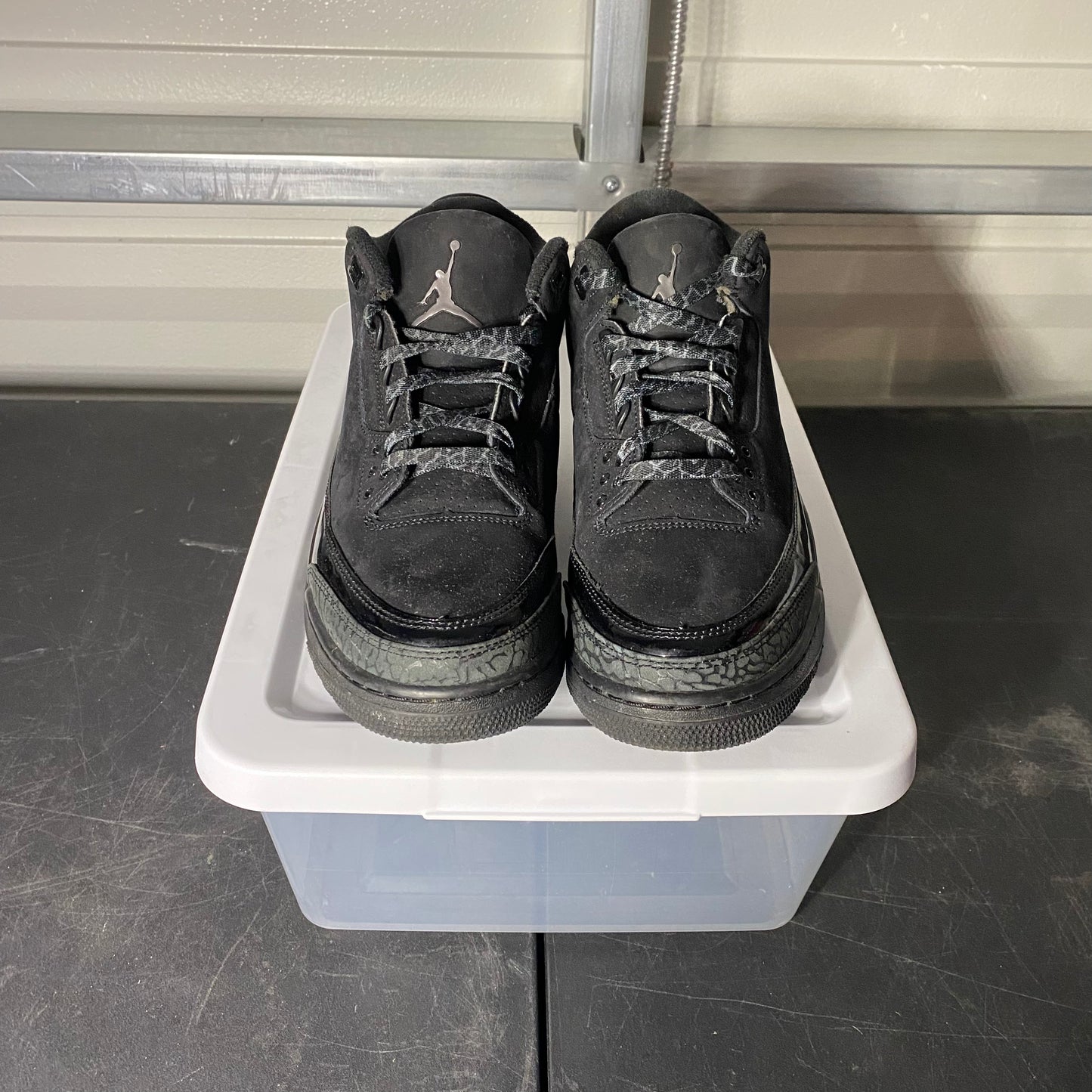 Size 9.5 - AJ 3 Retro Black Cat
