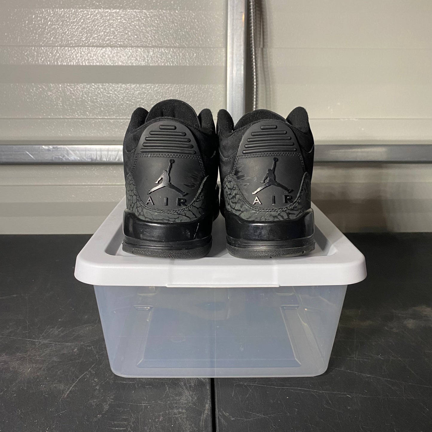 Size 9.5 - AJ 3 Retro Black Cat