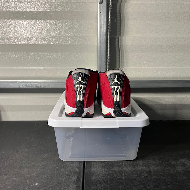 Size 8 - AJ 14 Retro Gym Red