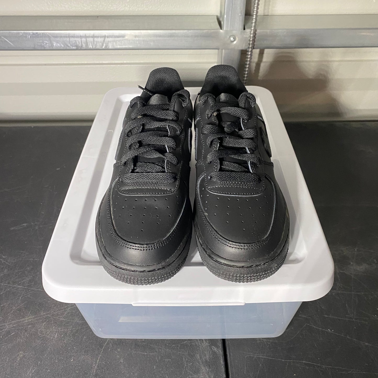 Size 6Y - AF 1 '07 Black