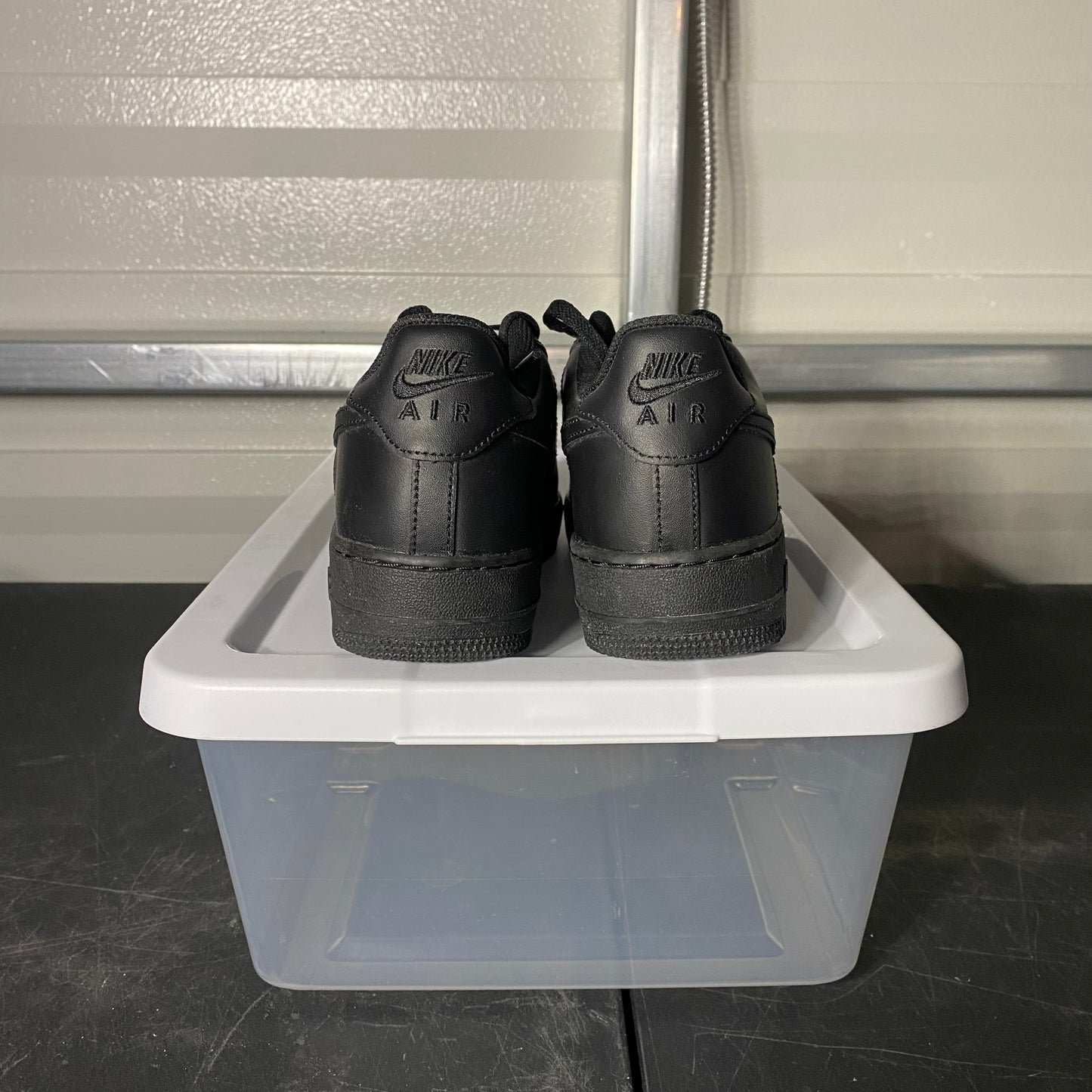 Size 6Y - AF 1 '07 Black