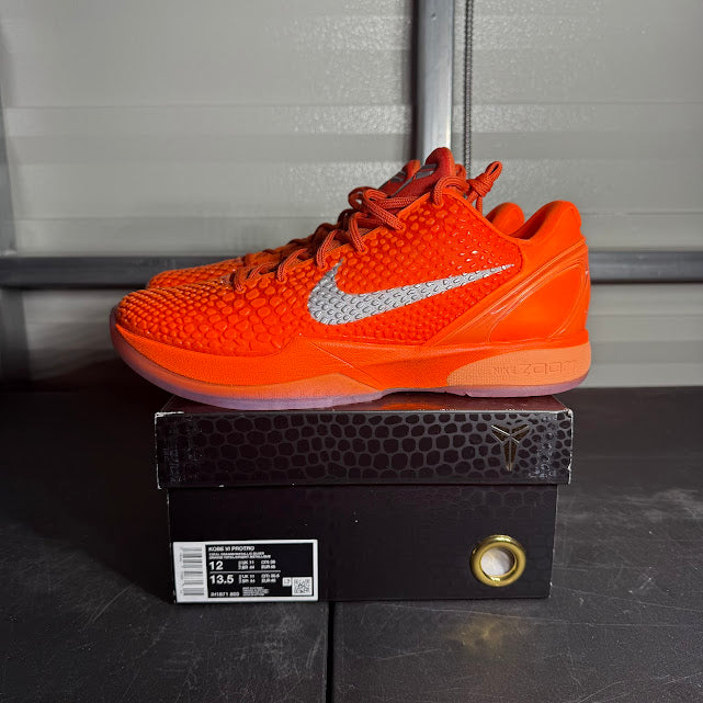 Size 12 - Kobe 6 Protro Total Orange