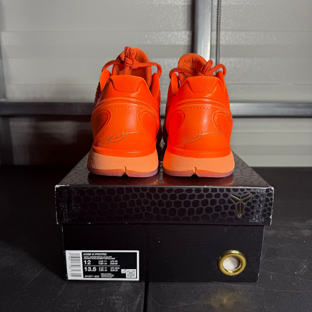 Size 12 - Kobe 6 Protro Total Orange