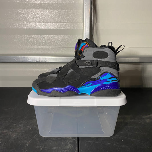 Size 5Y - AJ 8 Retro Aqua