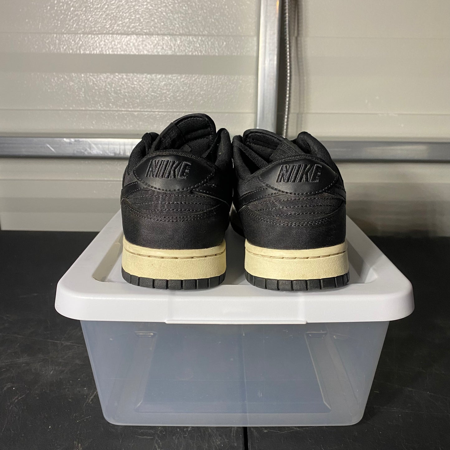 Size 11 - Dunk Low Retro Black Canvas