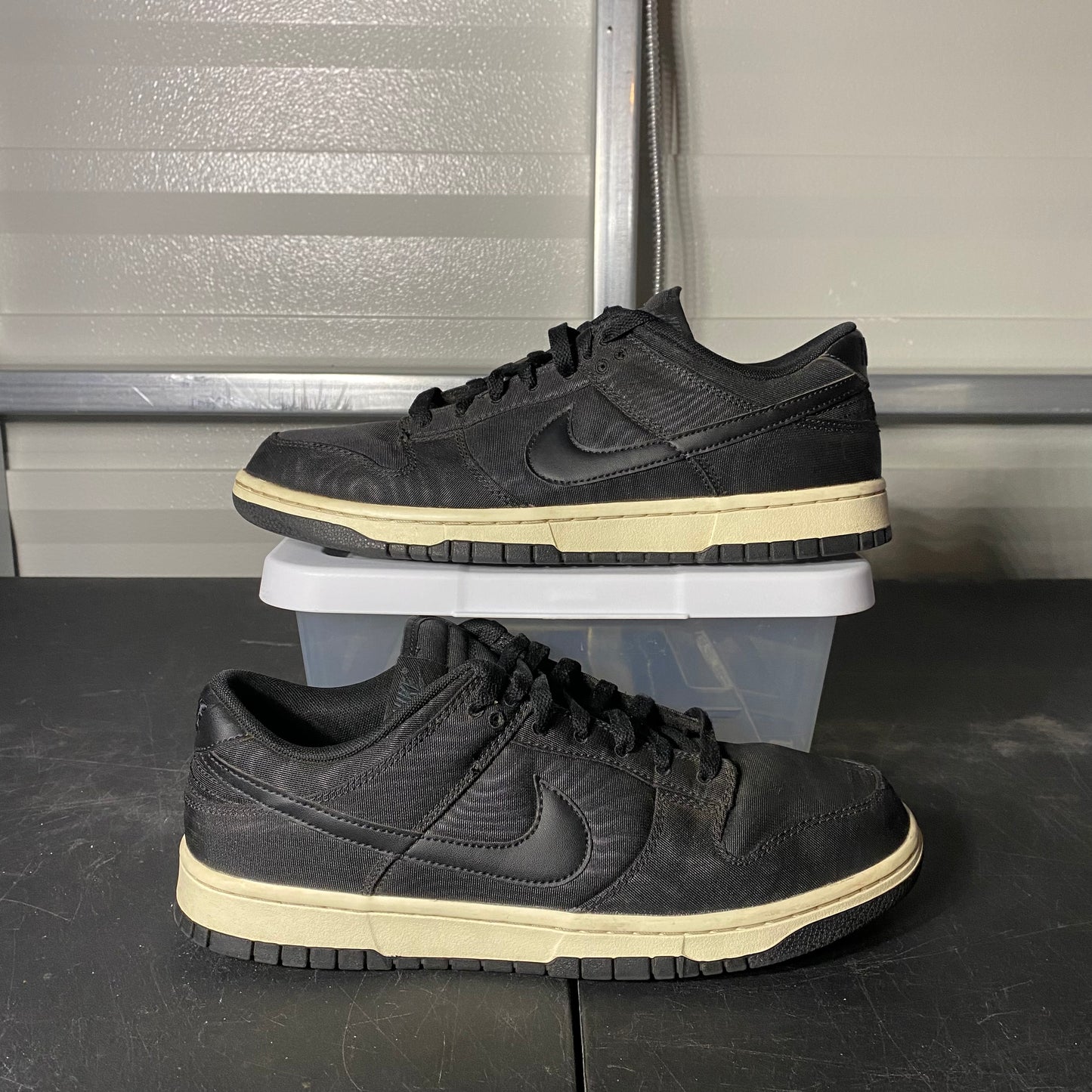 Size 11 - Dunk Low Retro Black Canvas